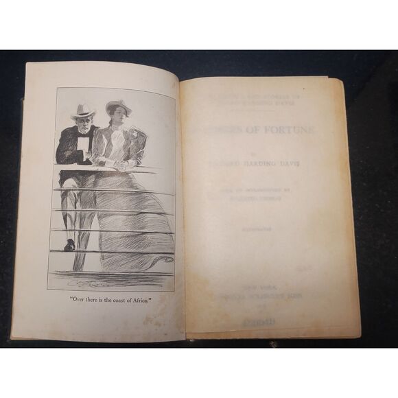 Soldiers Of Fortune by Richard Harding Davis 1918 Hardcover Edition Ex Library - Picture 8 of 15